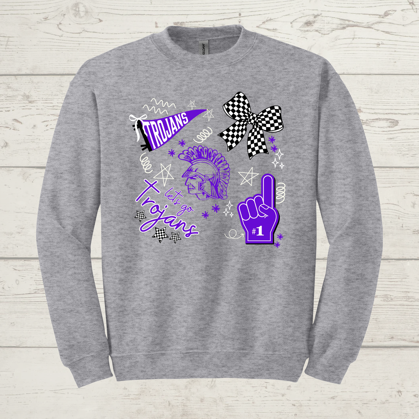 AEGS Collage Crewneck