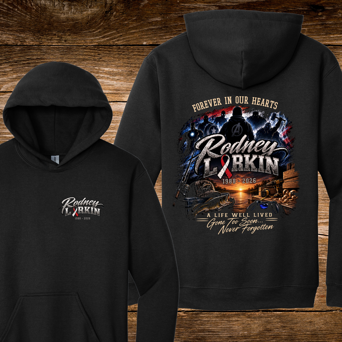 Rodney Larkin Memorial T-Shirt/Crewneck/Hoodie