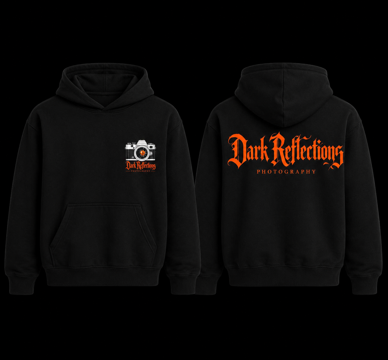 Dark Reflections Photography Hoodie