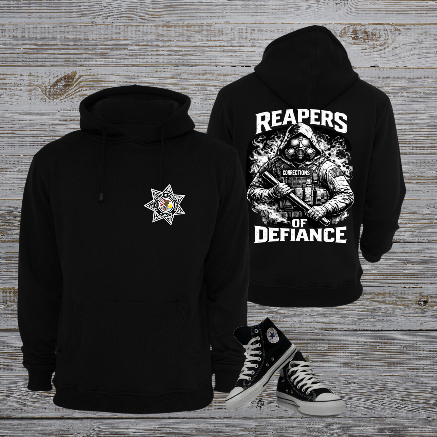 IDOC T, Long Sleeve, Crew, Hoodie