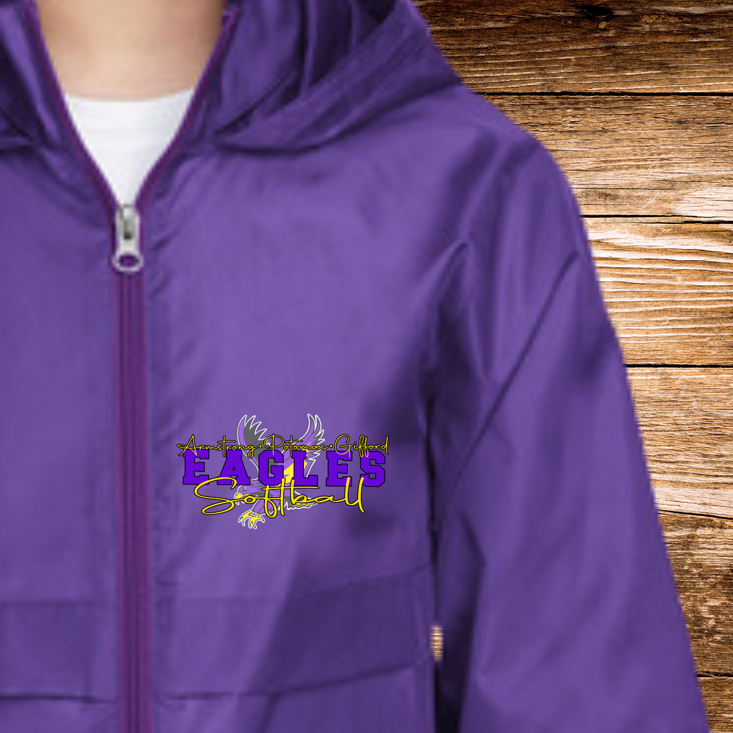 Eagles Full-Zip Windbreaker