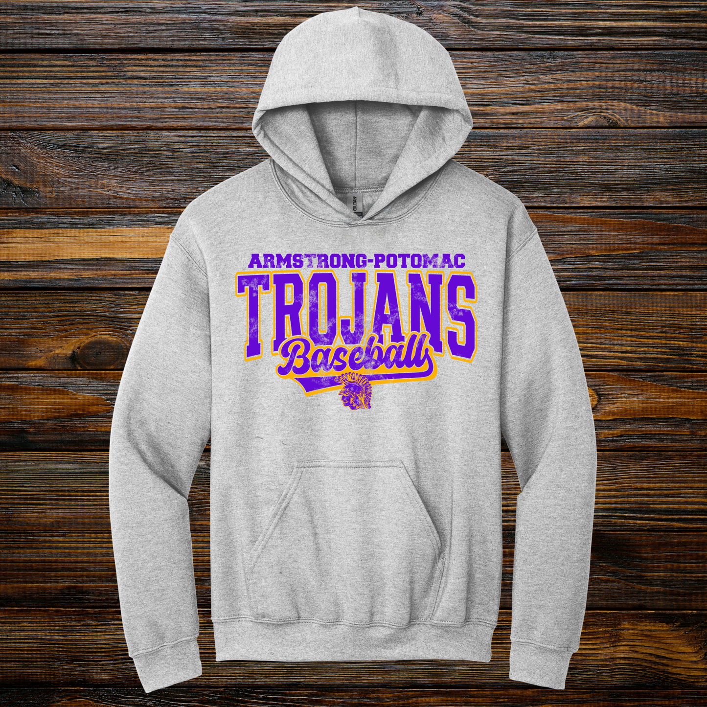 Trojan Baseball Vintage Varsity