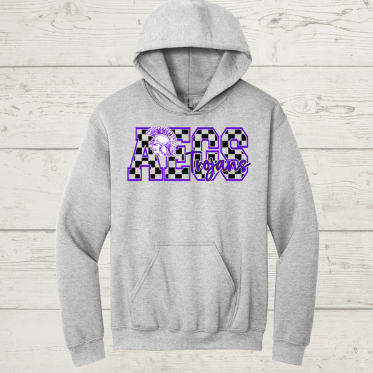 AEGS Checkered Hoodie
