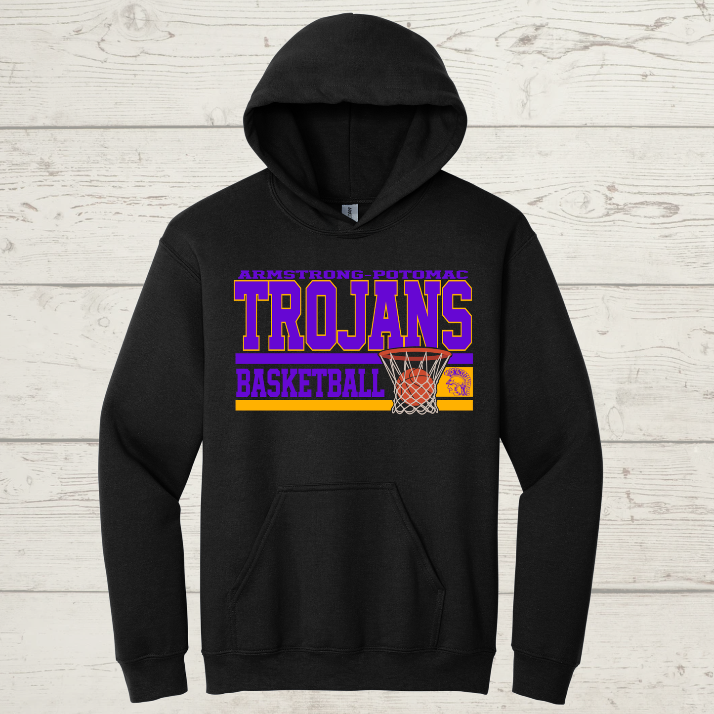 Trojans Basketball 2 Hoodie