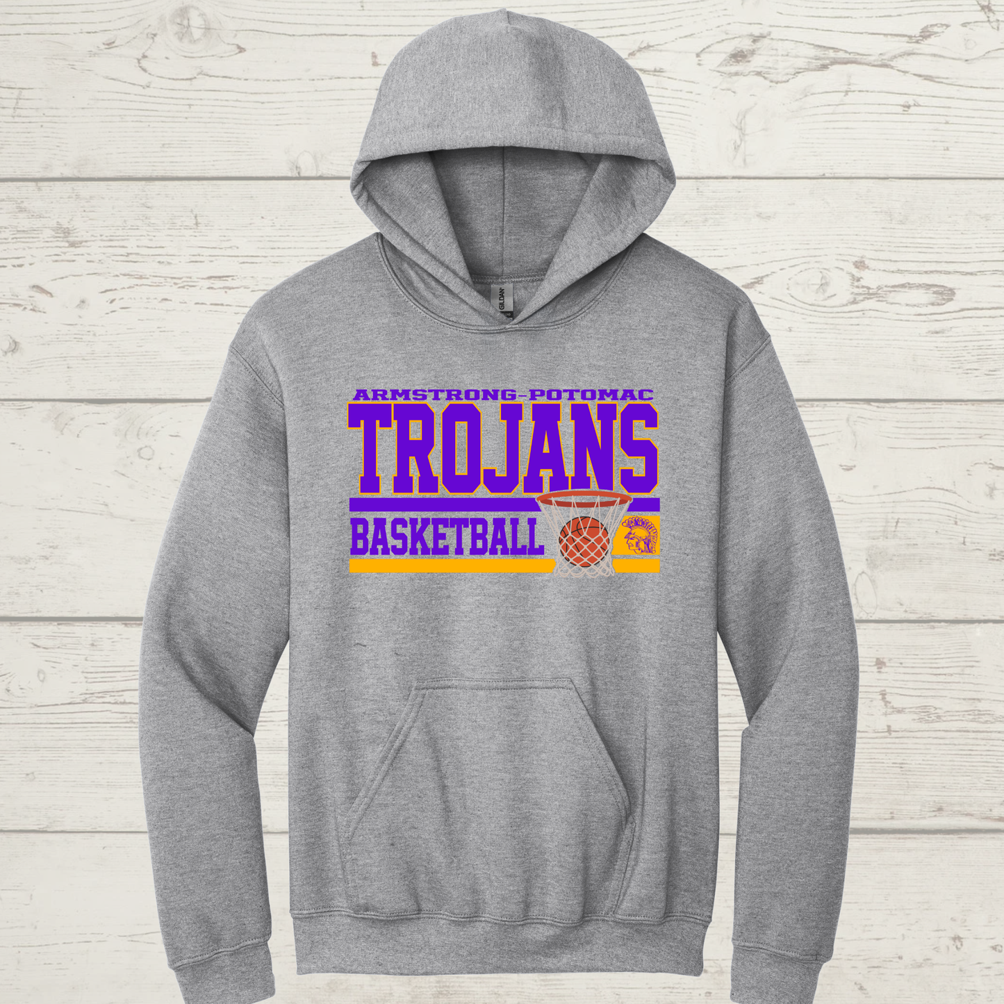 Trojans Basketball 2 Hoodie
