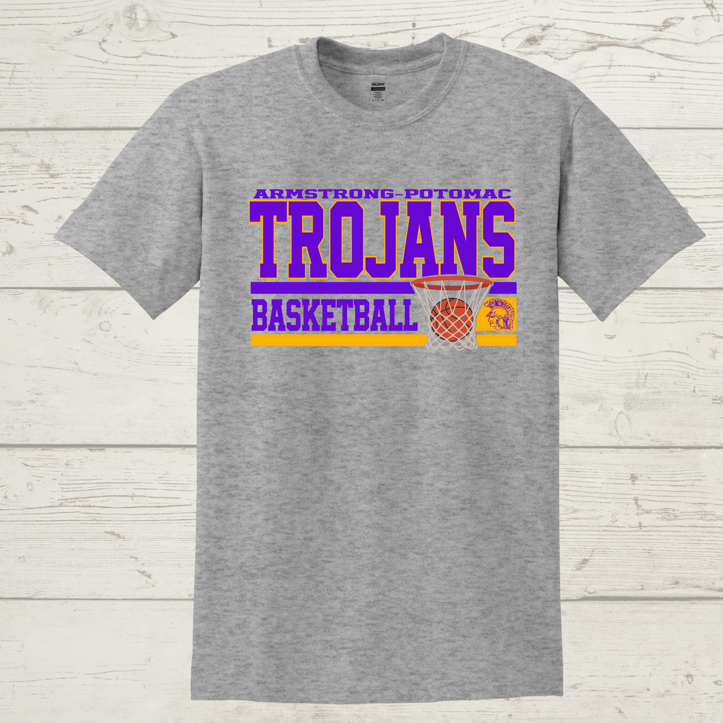 Trojans Basketball 2 T-Shirt