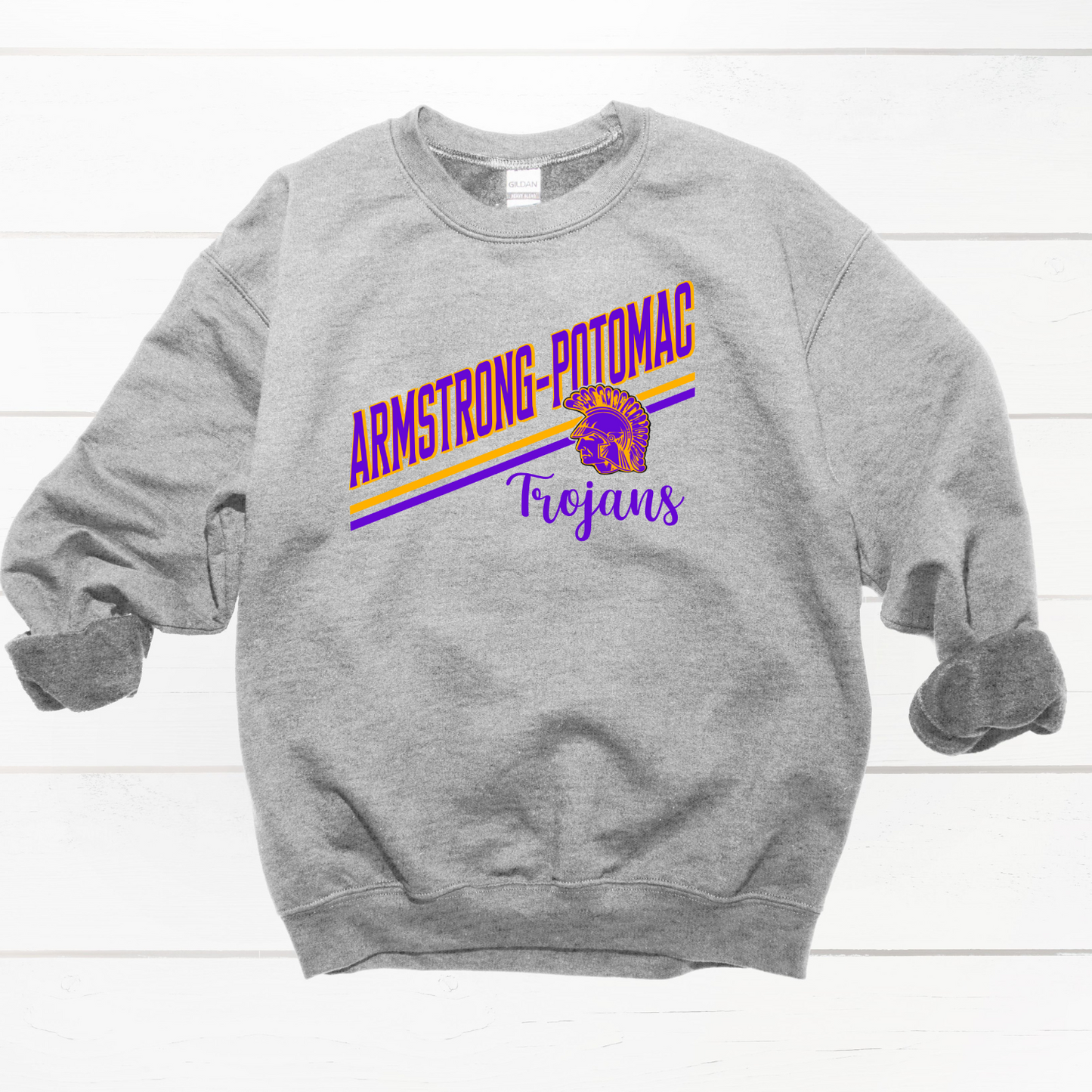 A-P Trojans Athletics Crewneck
