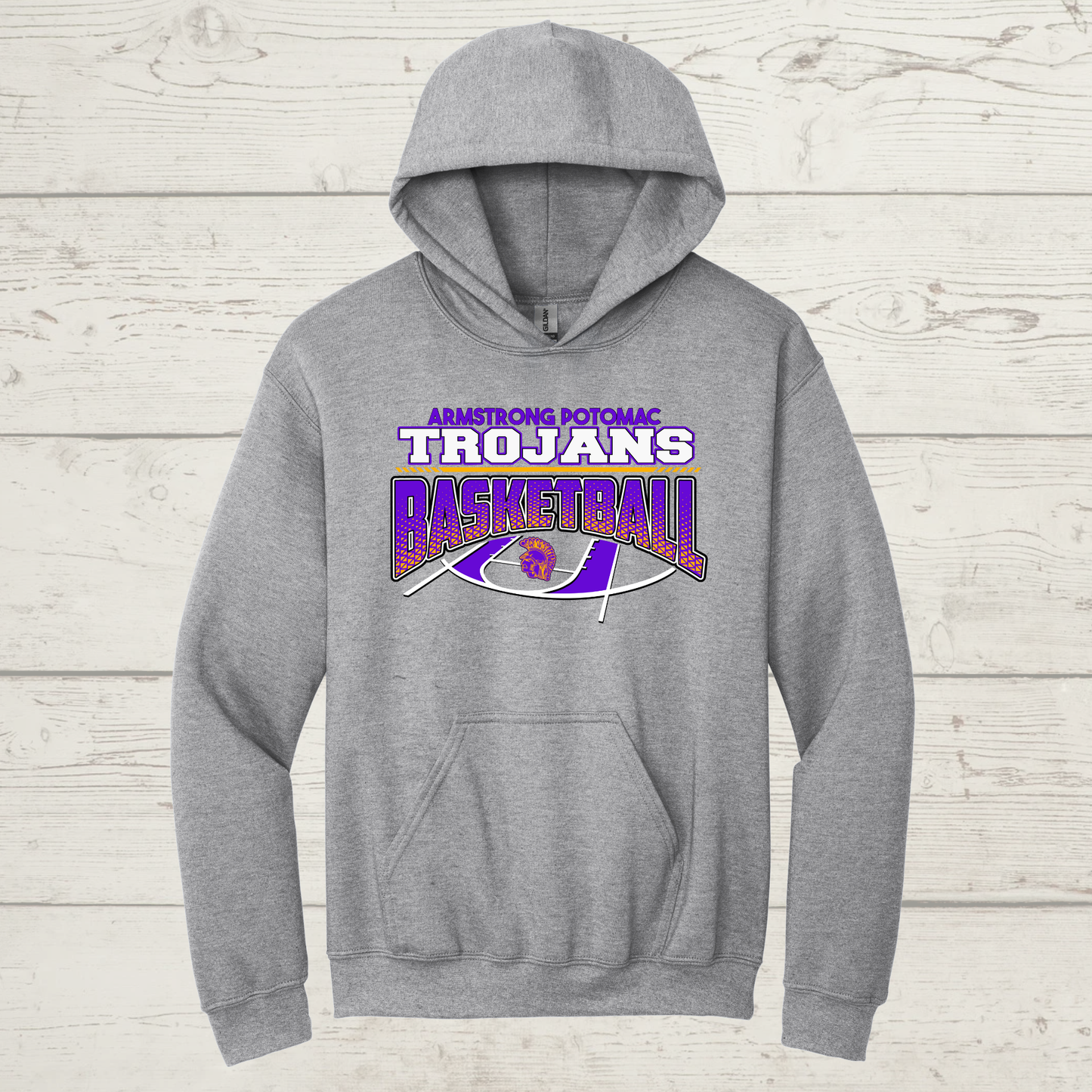 Trojans Basketball Hoodie