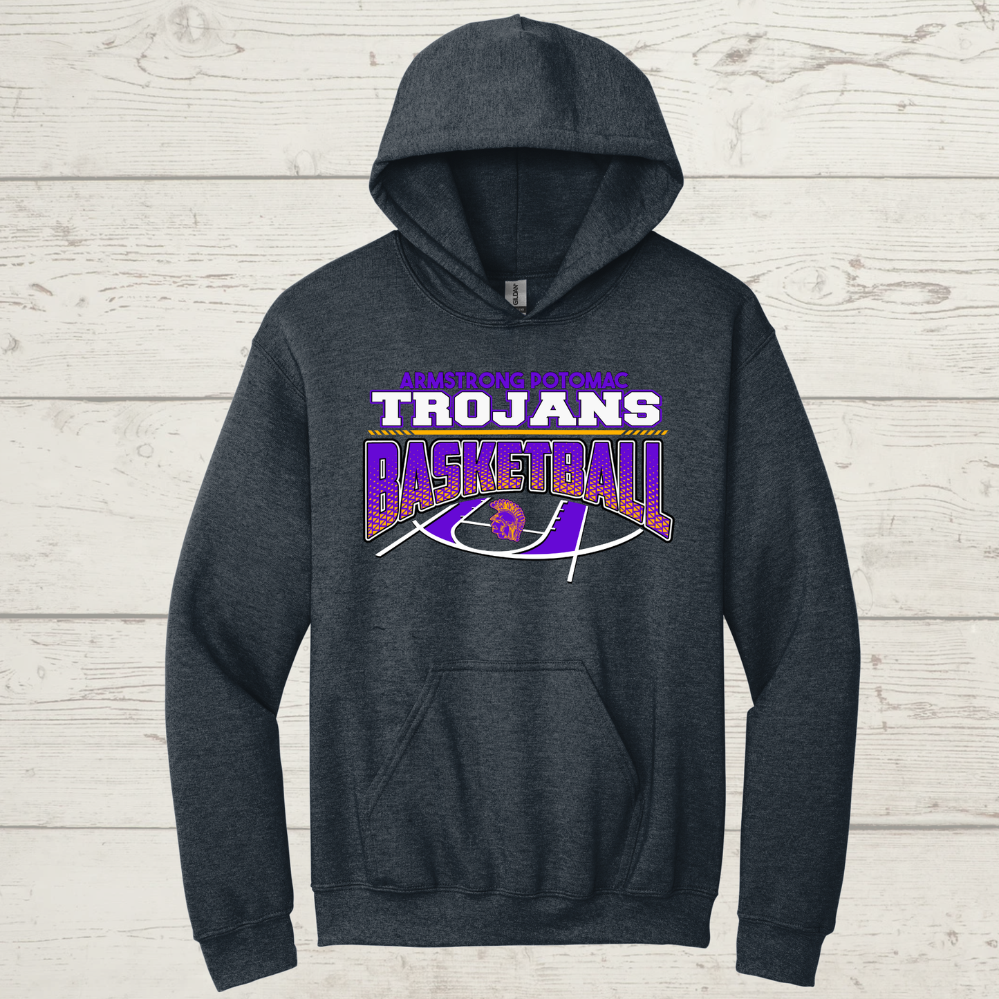 Trojans Basketball Hoodie