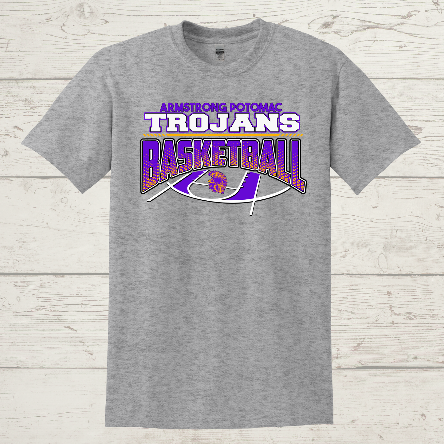 Trojans Basketball T-Shirt