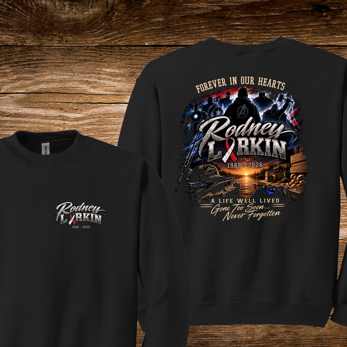 Rodney Larkin Memorial T-Shirt/Crewneck/Hoodie