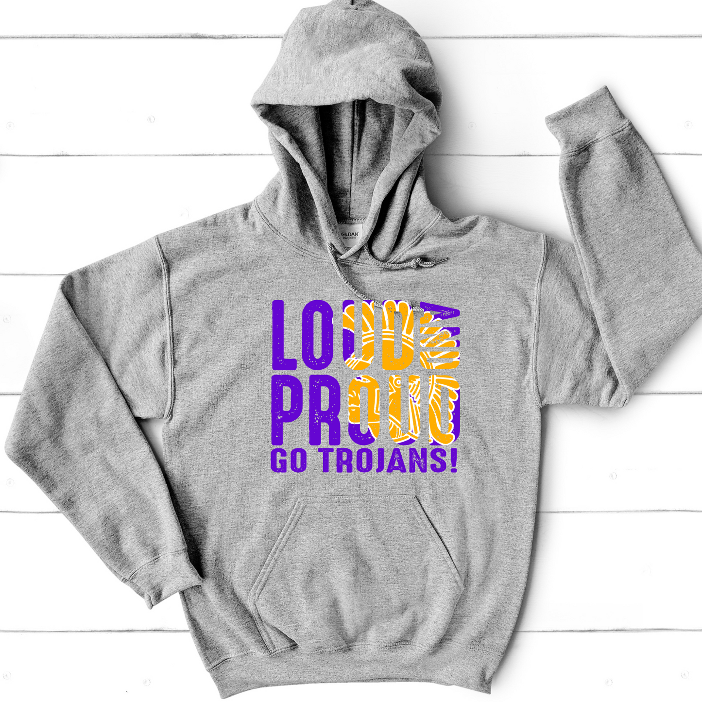 Loud and Proud Trojans Hoodie