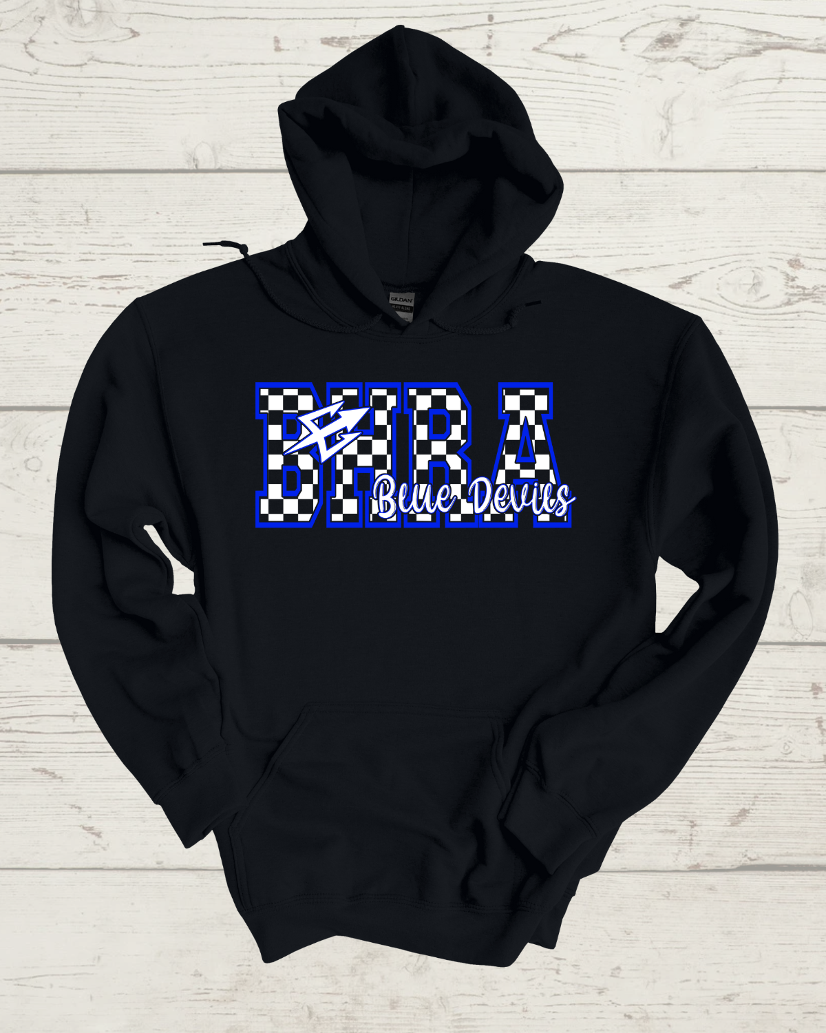 BHRA Checkered T/Crew/Hoodie