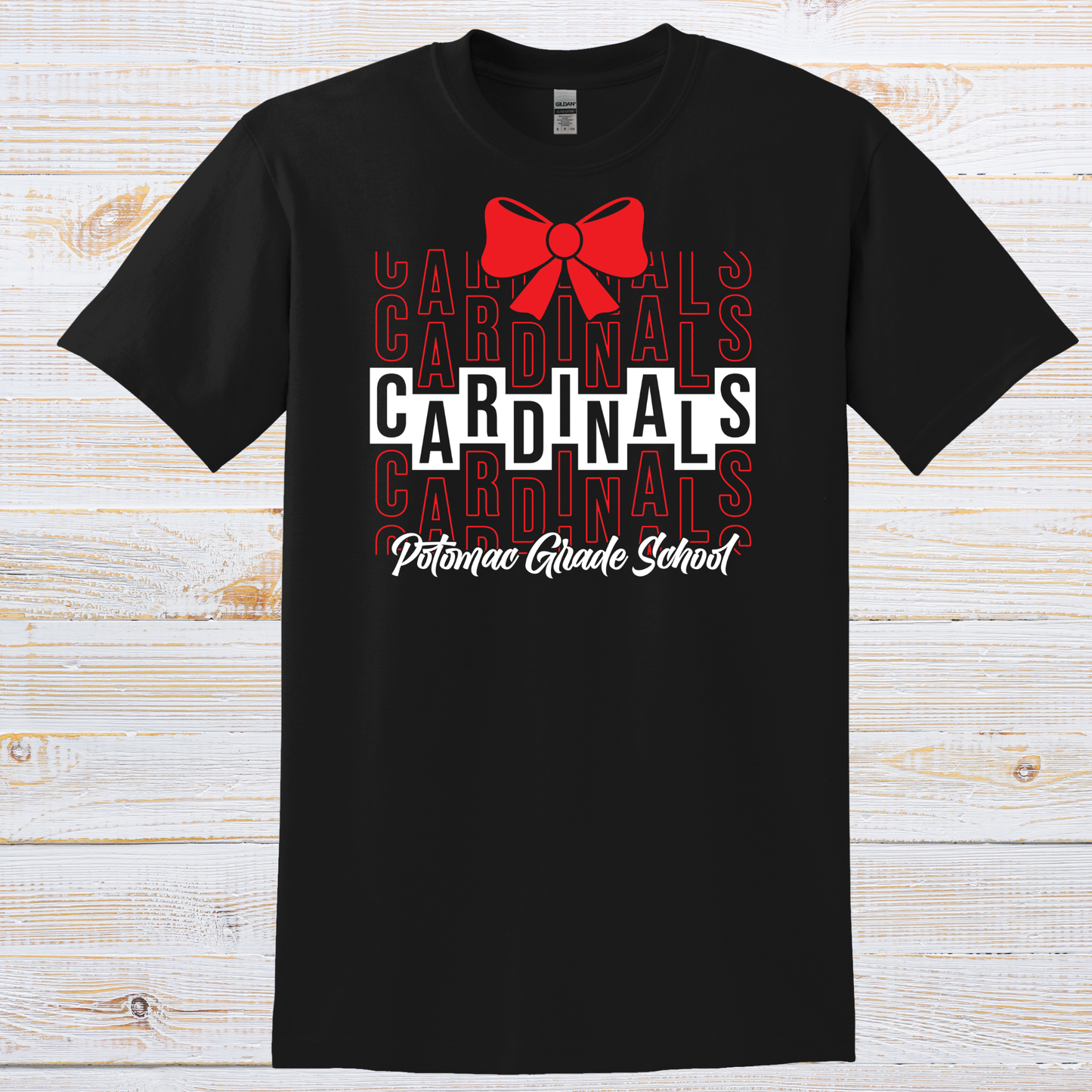 Cardinals Bow T-Shirt/Crew/Hoodie