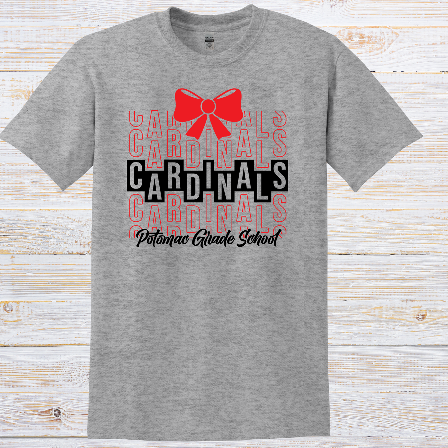 Cardinals Bow T-Shirt/Crew/Hoodie