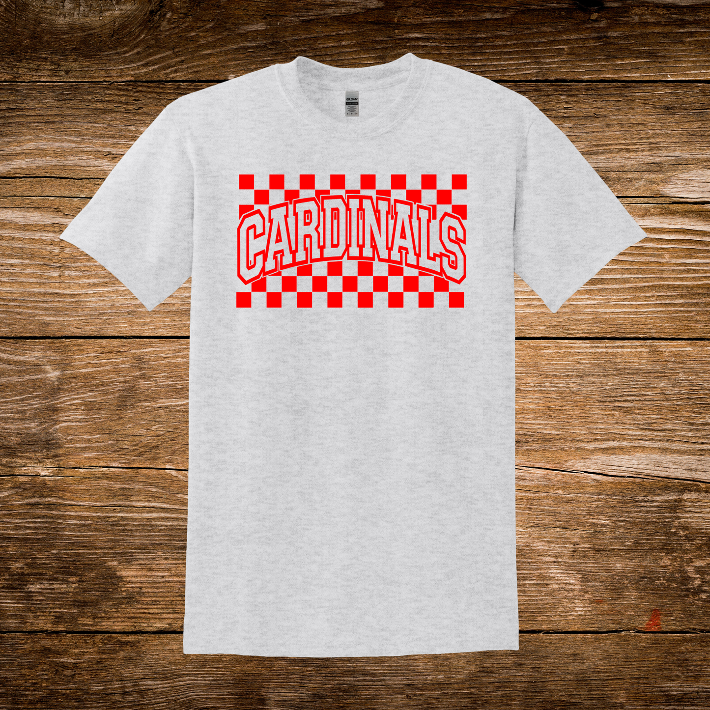 Cardinals Checkered T-Shirt/Crew/Hoodie