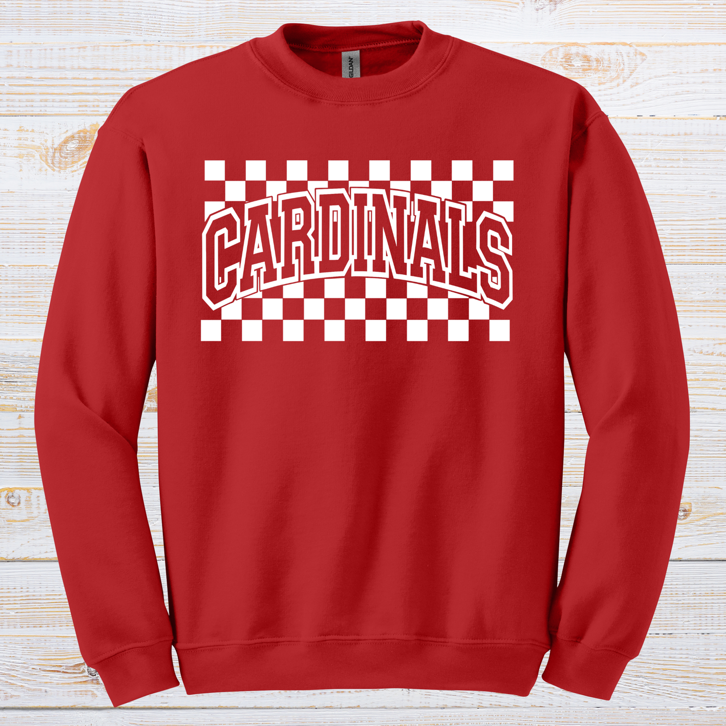 Cardinals Checkered T-Shirt/Crew/Hoodie