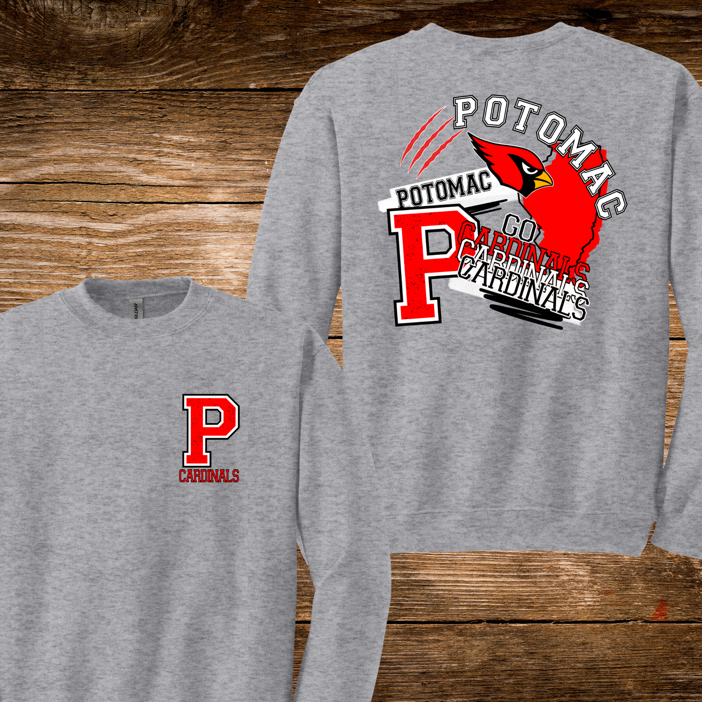 Cardinals Collage T-Shirt/Crew/Hoodie