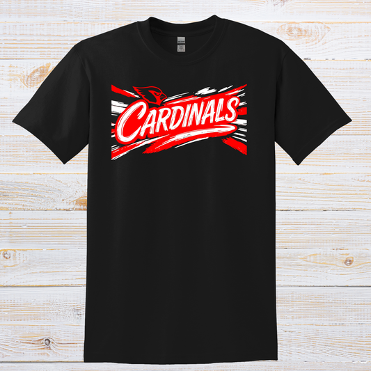 Cardinals Color Splash T-Shirt, Crew, Hoodie