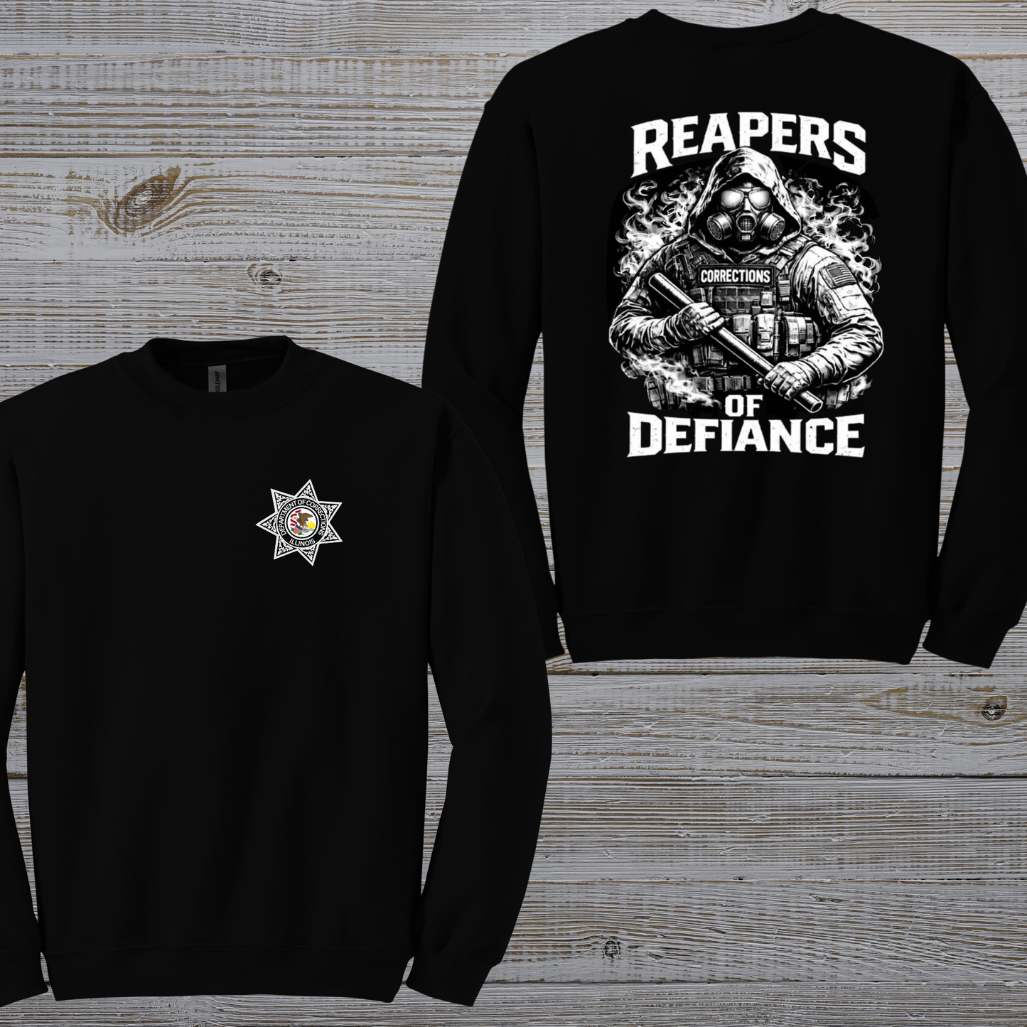 IDOC T, Long Sleeve, Crew, Hoodie
