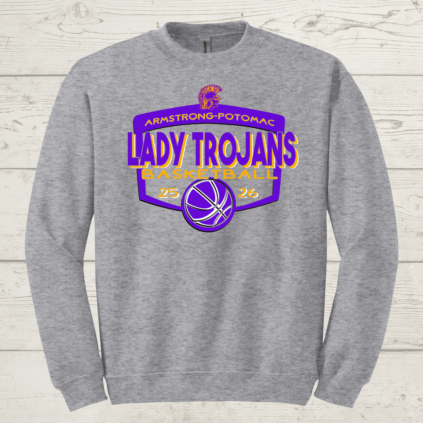 Lady Trojans 2 Crewneck