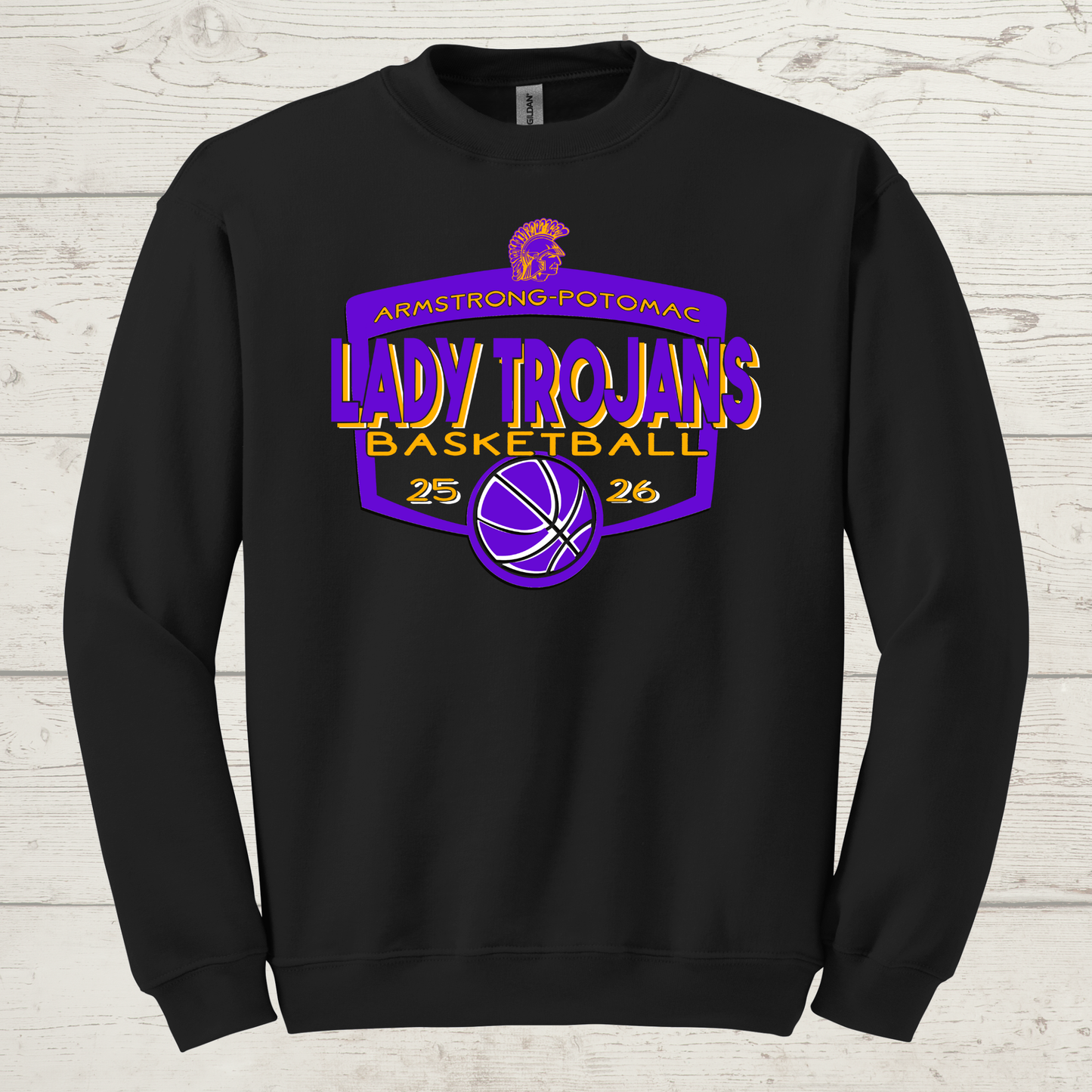 Lady Trojans 2 Crewneck