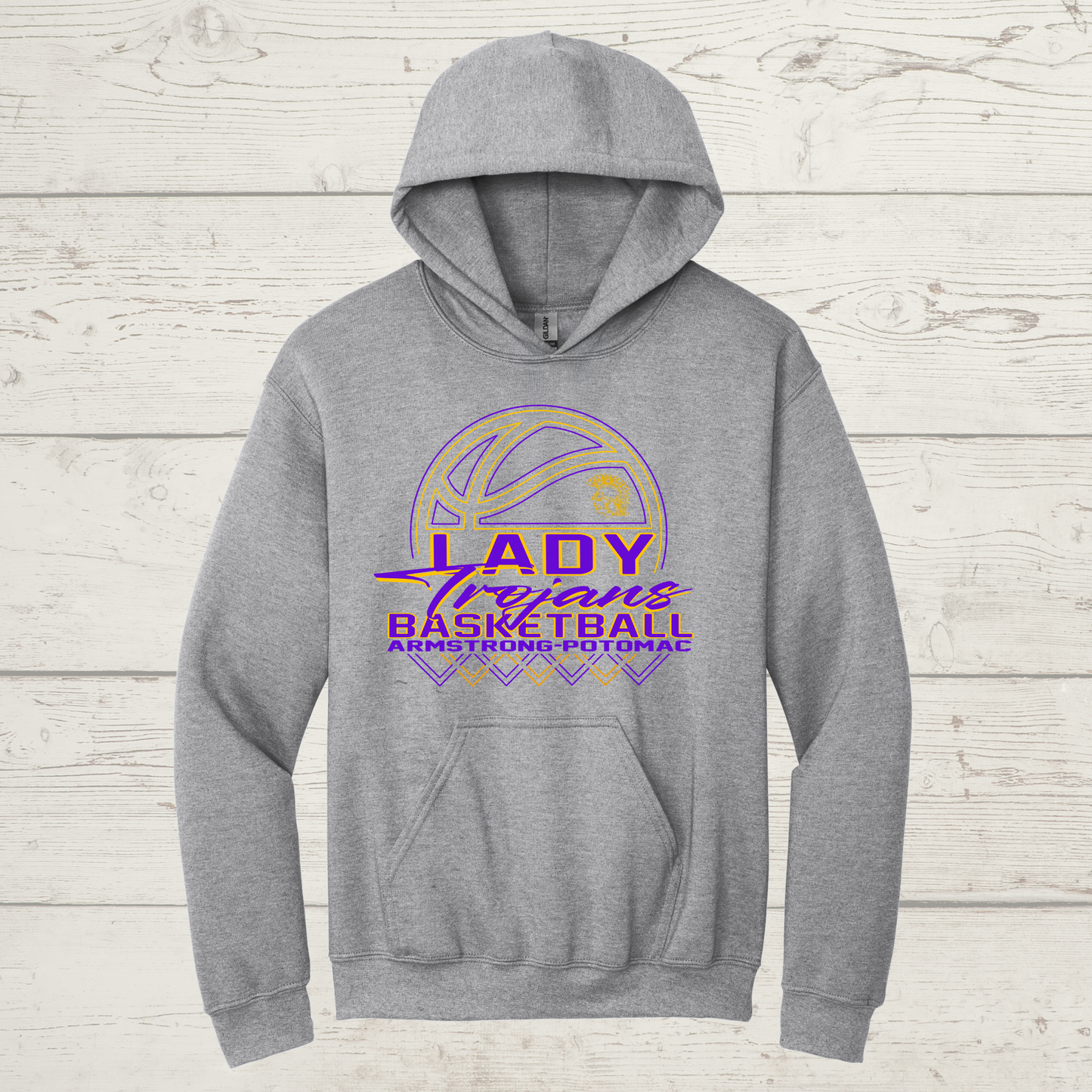 Lady Trojans 1 Hoodie