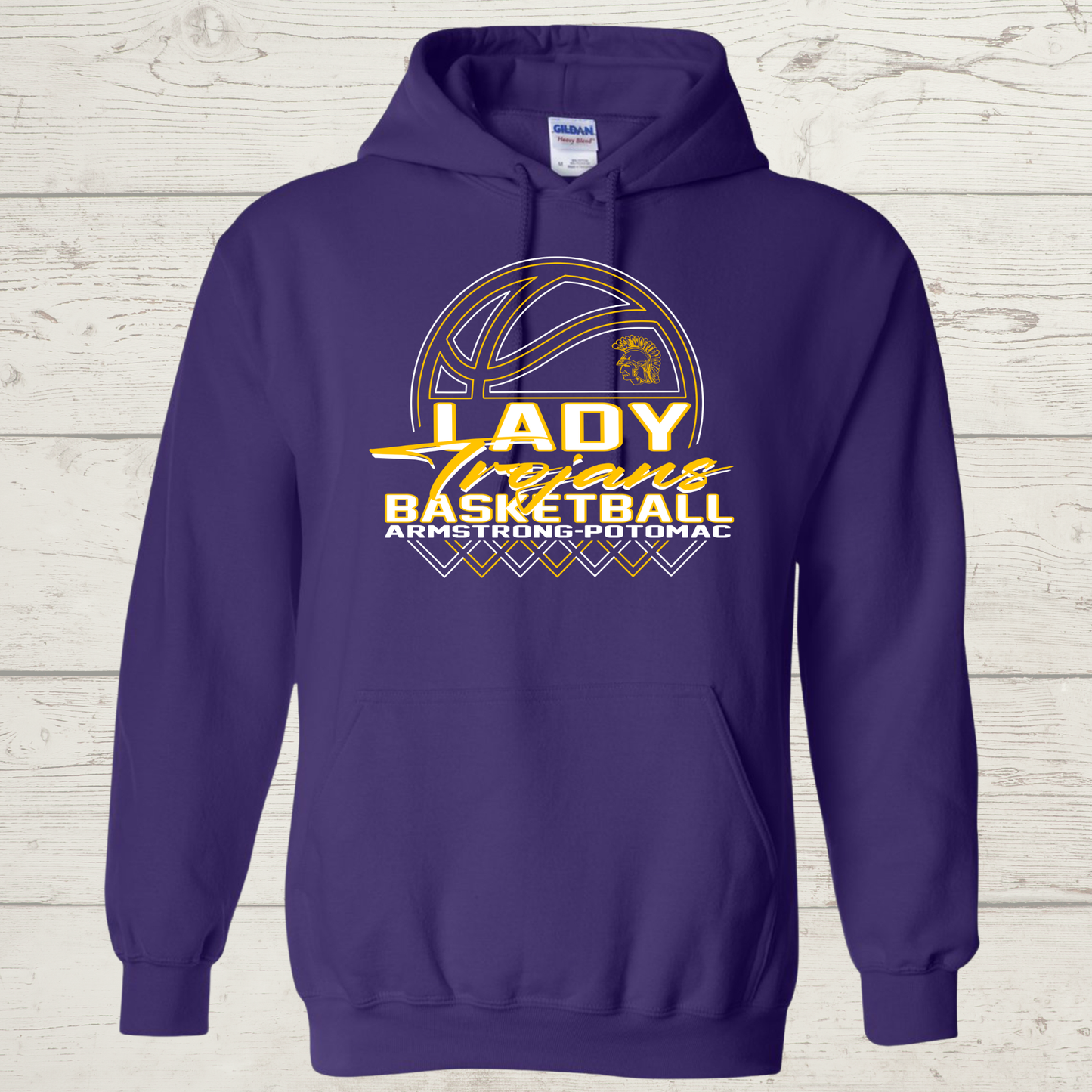 Lady Trojans 1 Hoodie