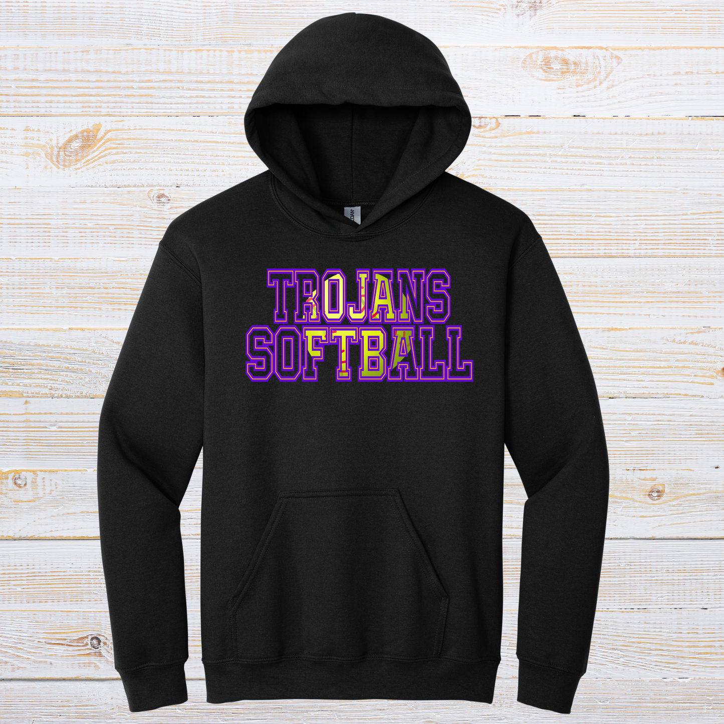 Trojans Softball Outline