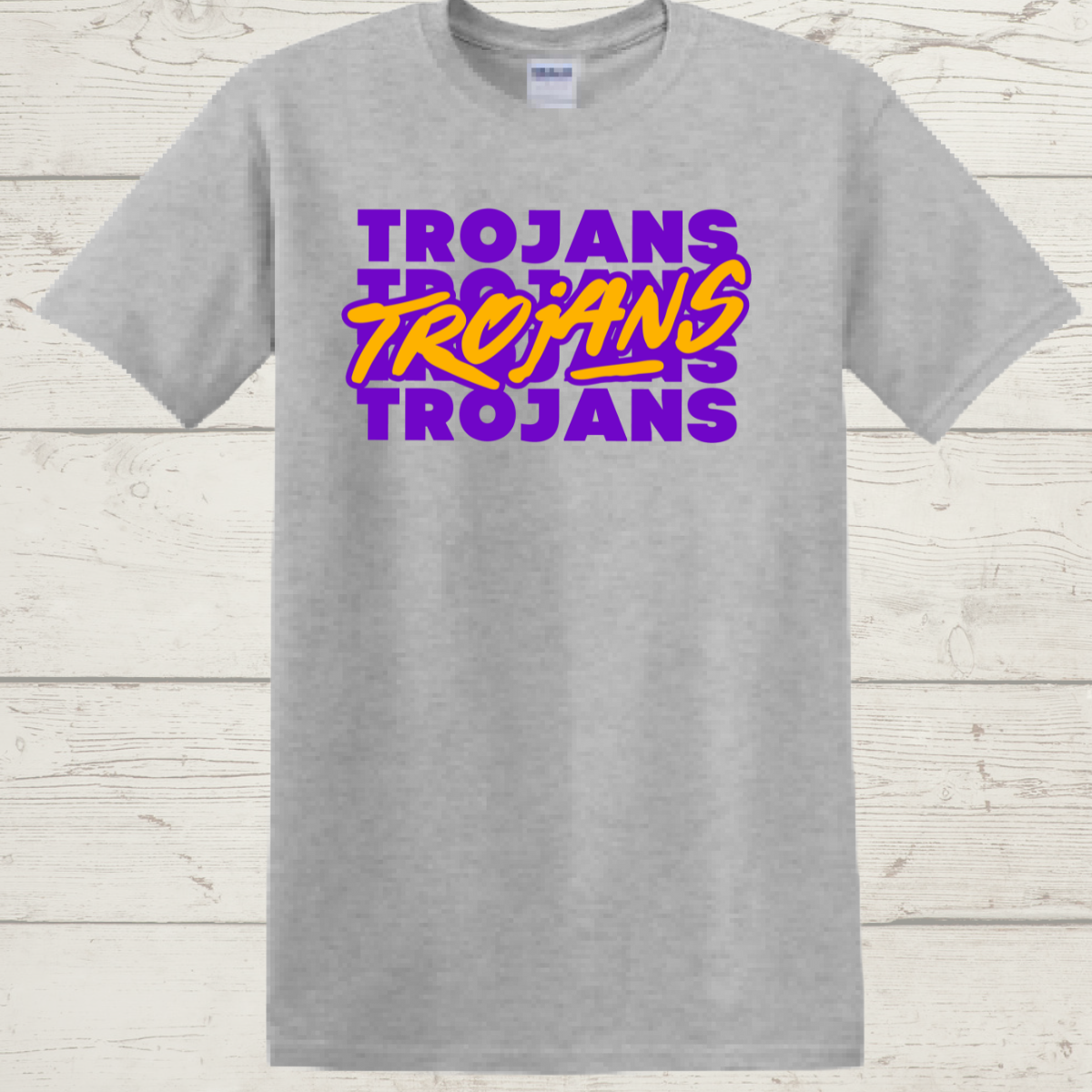 Trojans Stacked T-Shirt