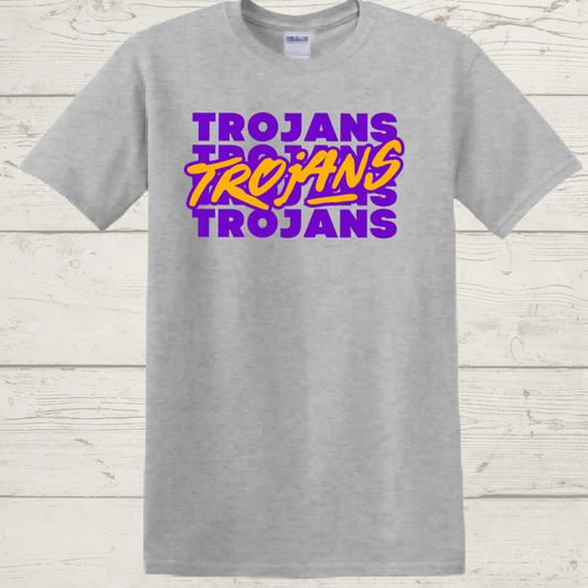 Trojans Stacked T-Shirt
