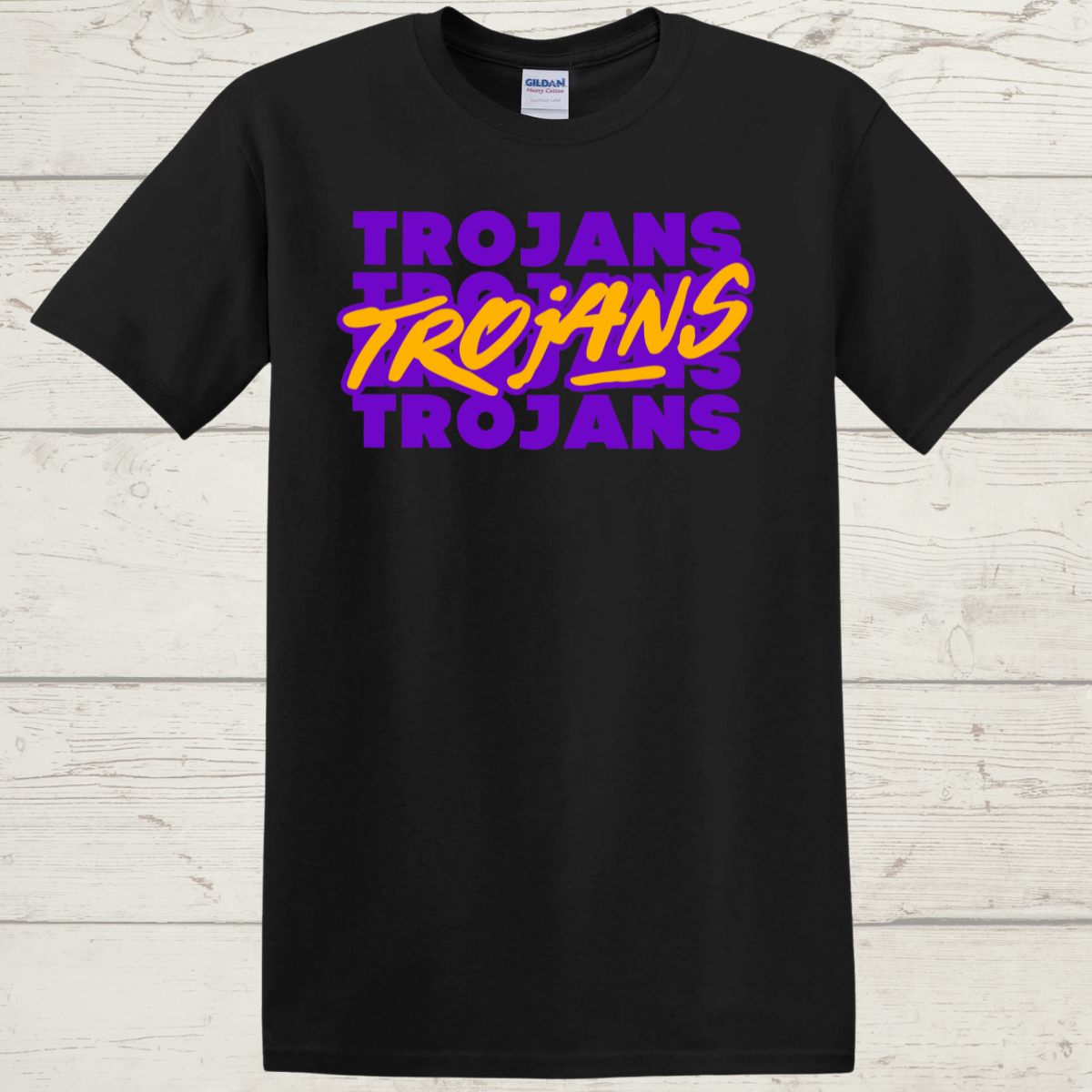 Trojans Stacked T-Shirt