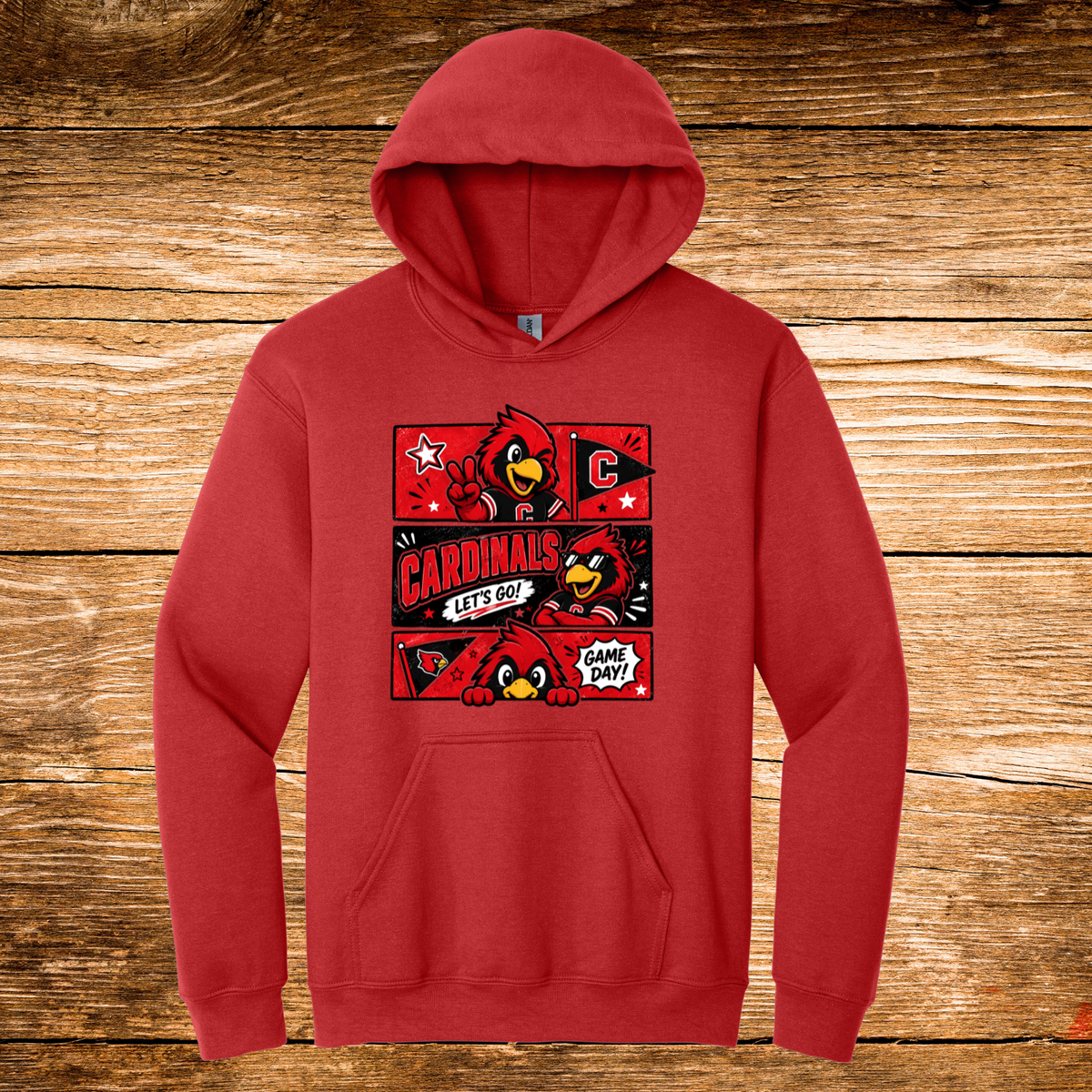 Cardinals Comic T/Crew/Hoodie