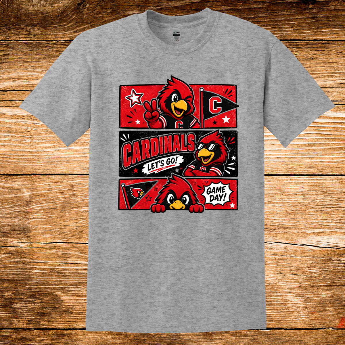 Cardinals Comic T/Crew/Hoodie