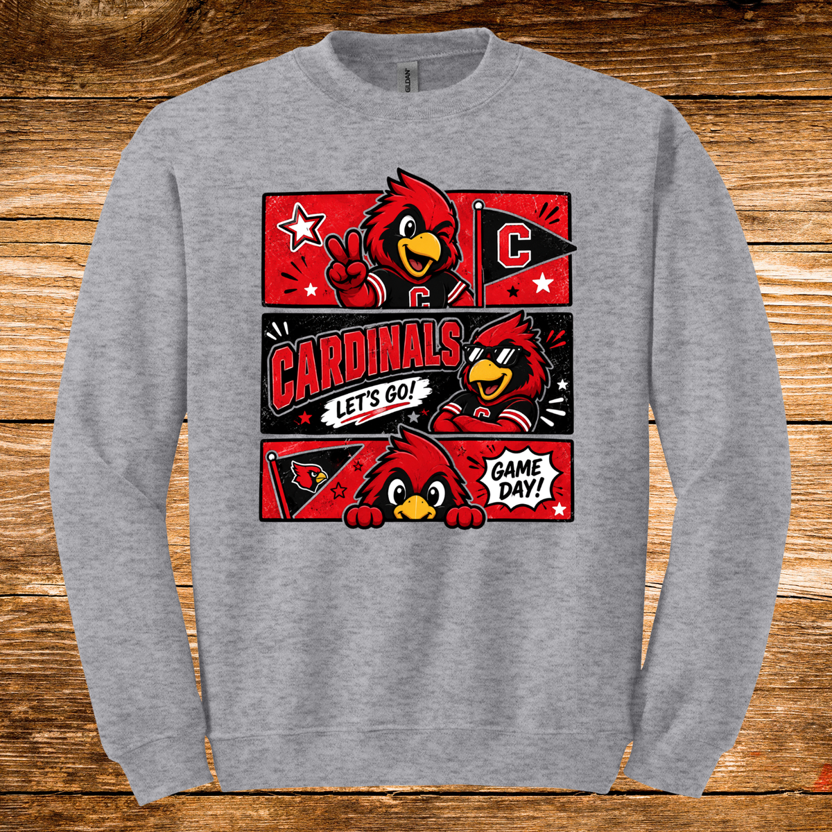 Cardinals Comic T/Crew/Hoodie