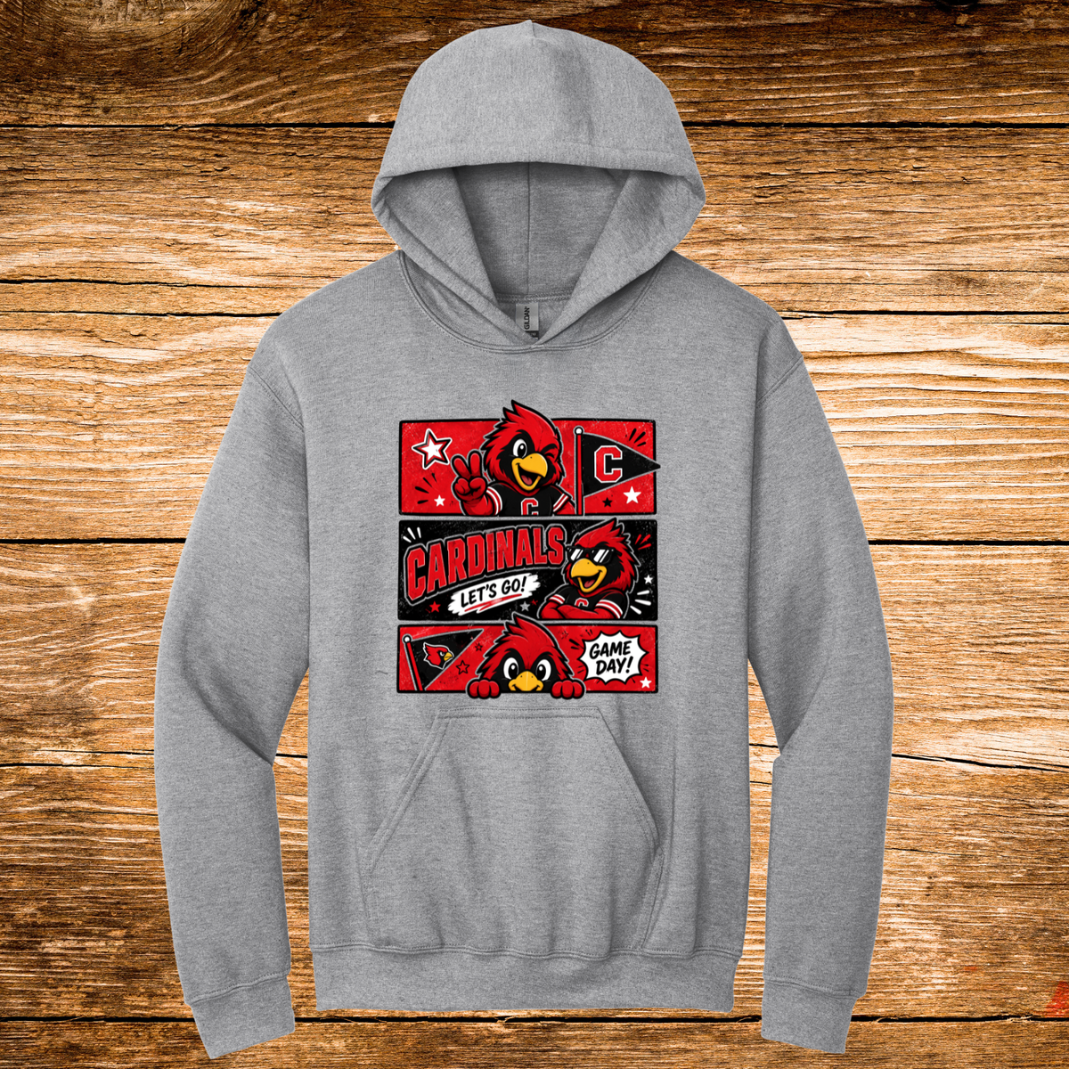 Cardinals Comic T/Crew/Hoodie