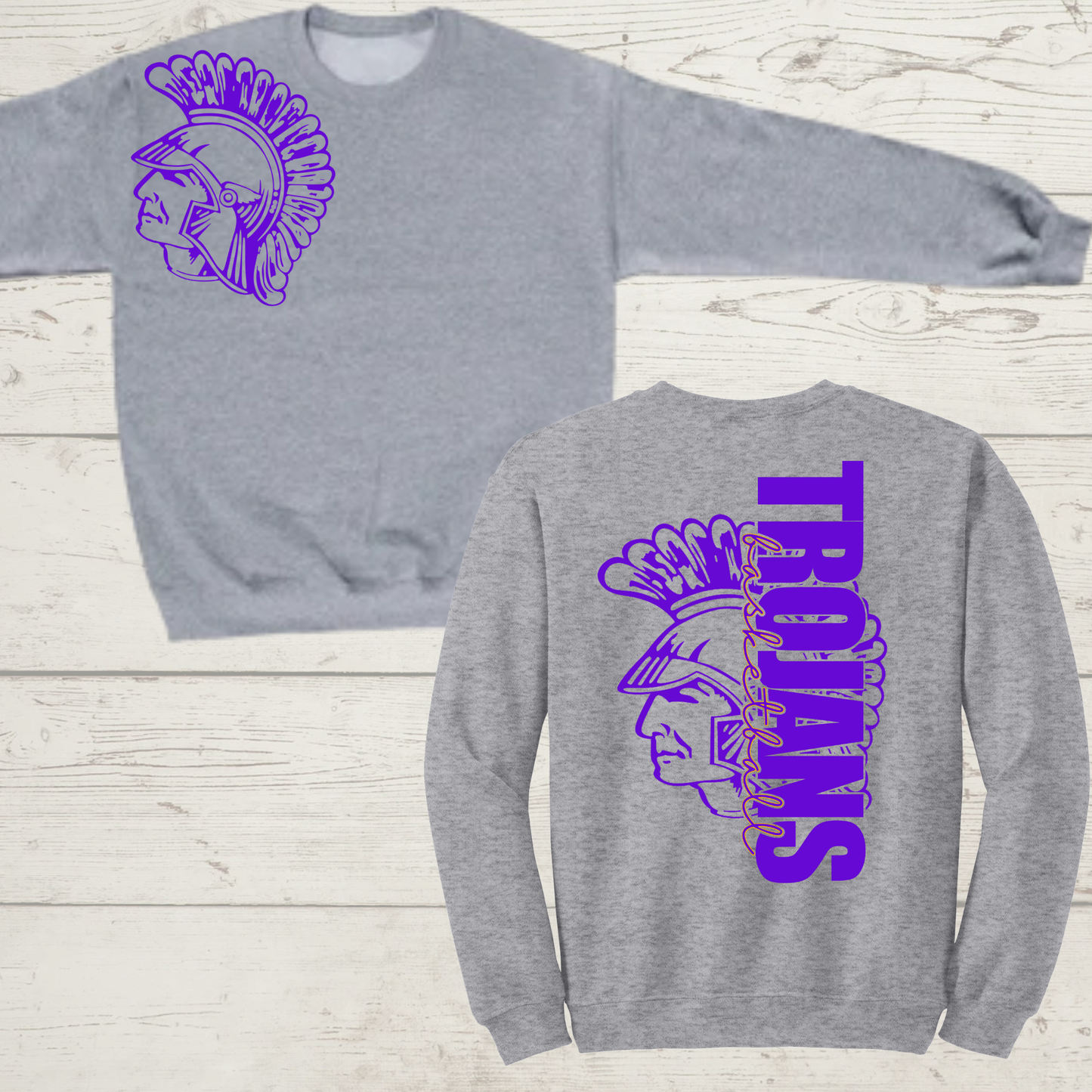 Trojans Basketball T/Crew/Hoodie