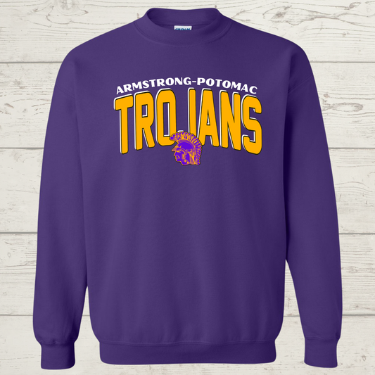 A-P Trojans Crewneck