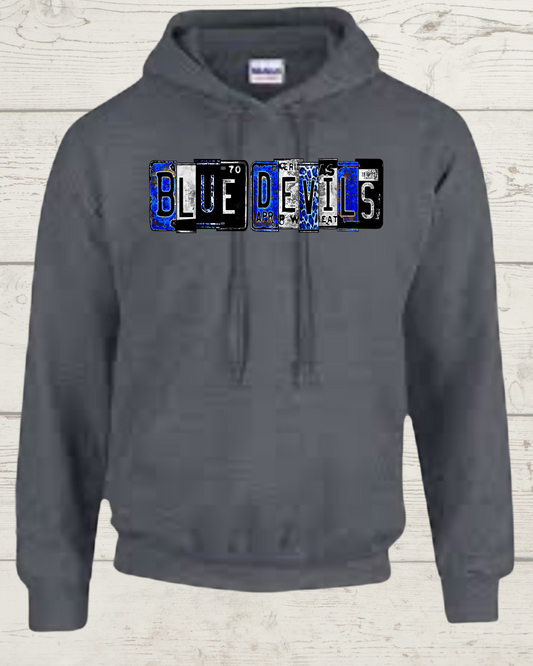 Blue Devils Collage Hoodie