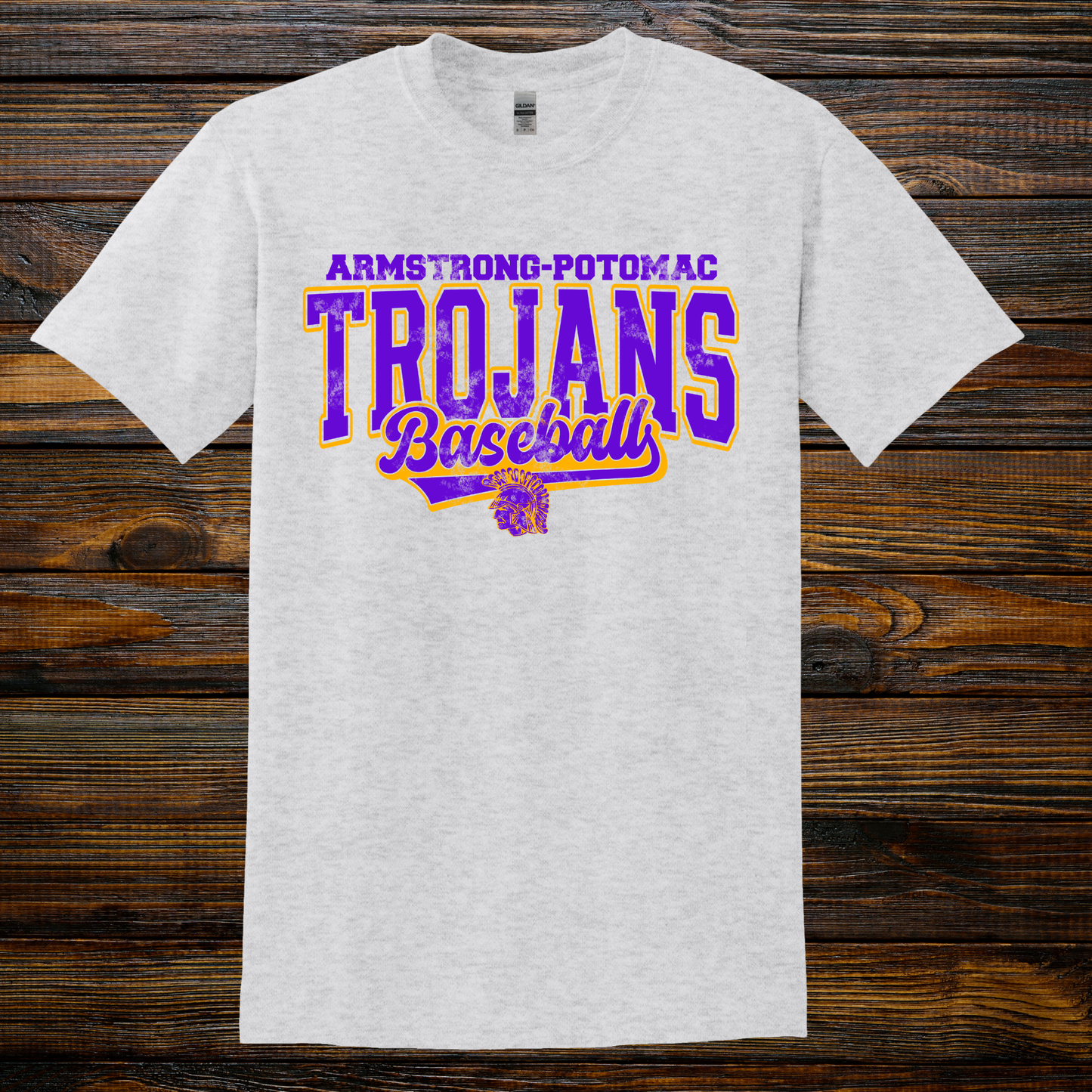 Trojan Baseball Vintage Varsity