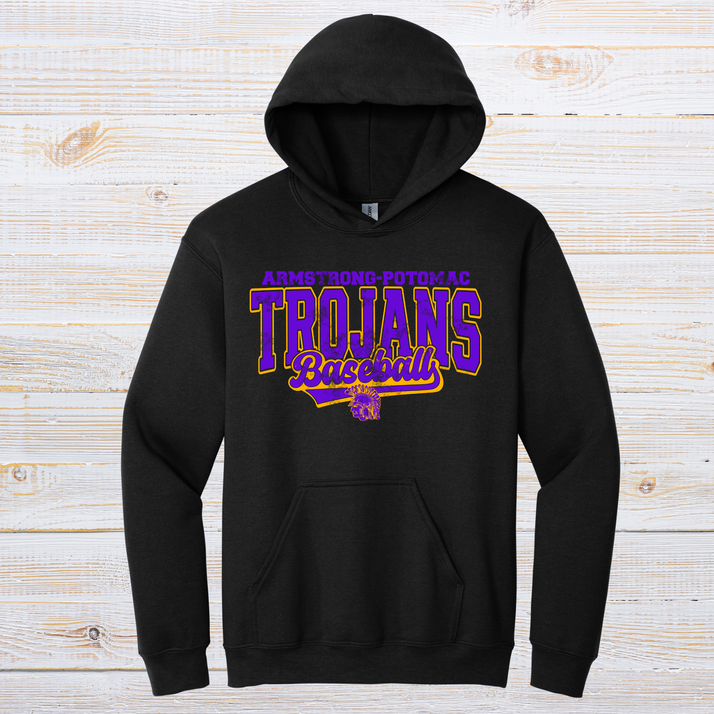 Trojan Baseball Vintage Varsity
