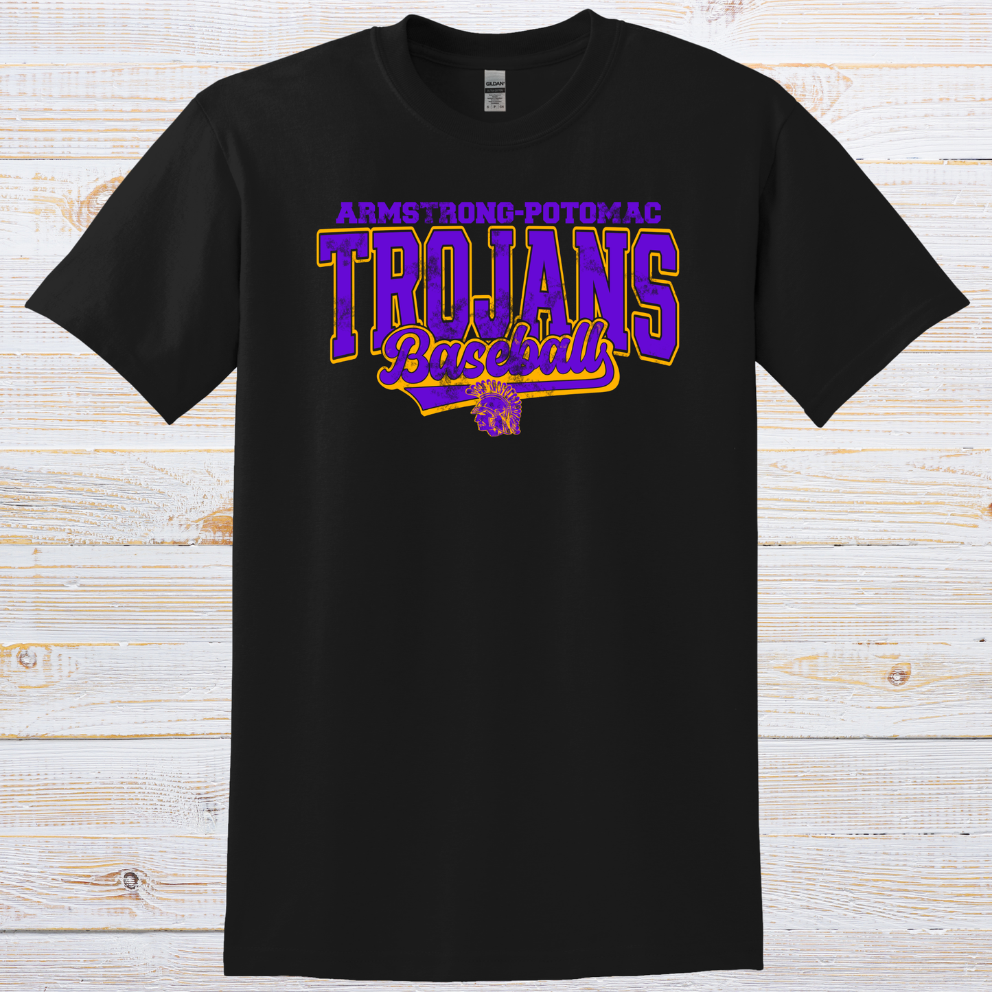 Trojan Baseball Vintage Varsity
