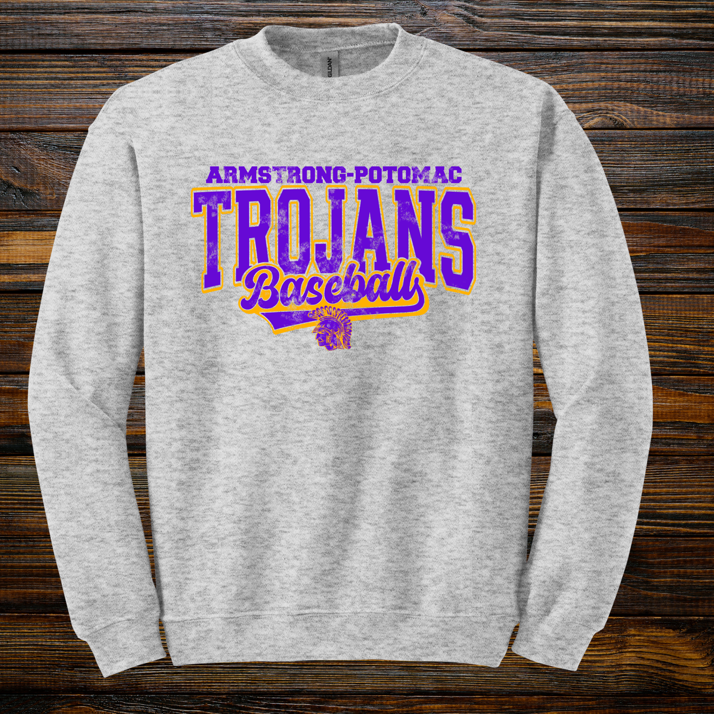 Trojan Baseball Vintage Varsity